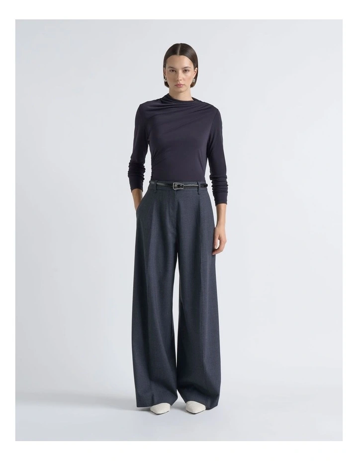 Check High Waisted Pant image 2