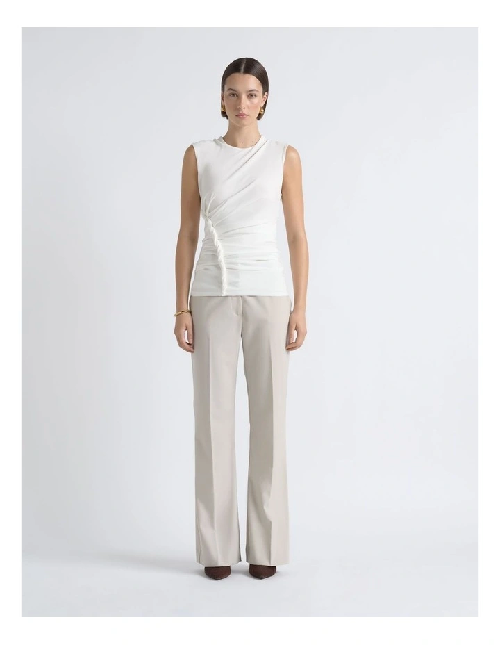 High Waisted Straight Leg Pant image 5