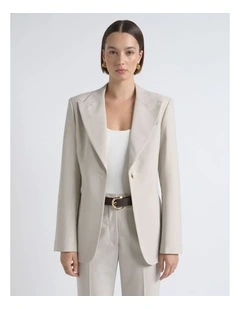 Single Breasted Slim Fit Blazer