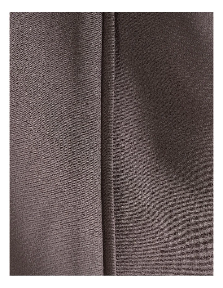 Satin Bias Midi Dress image 4