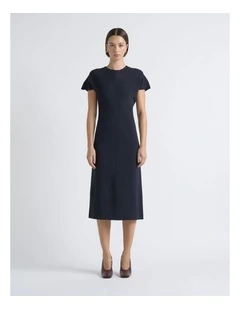 Drop Shoulder Milano Dress