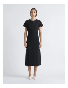 Drop Shoulder Milano Dress
