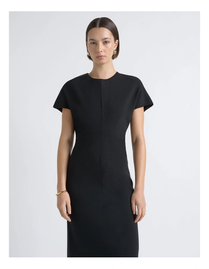 Drop Shoulder Milano Dress image 3