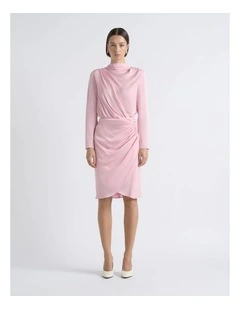 Drape Midi Dress