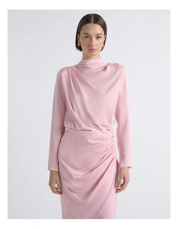 Drape Midi Dress image 5
