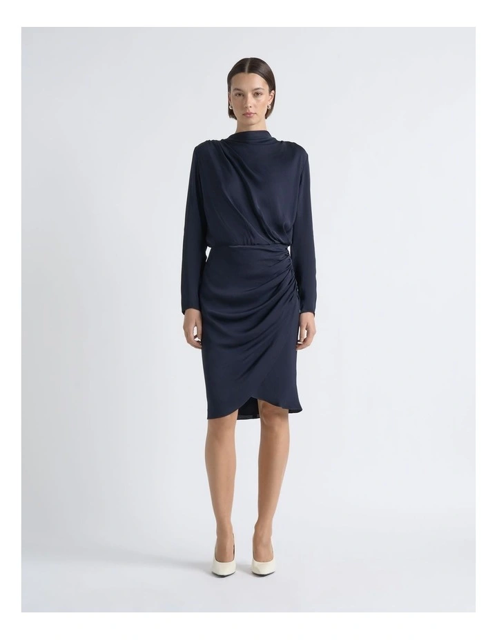 Drape Midi Dress image 1