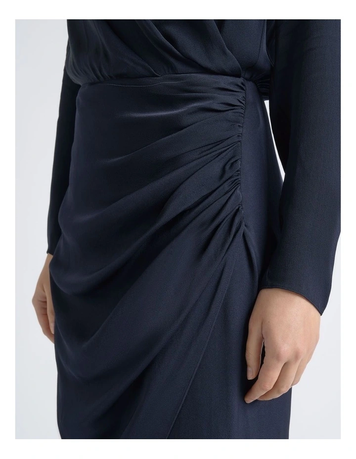Drape Midi Dress image 4