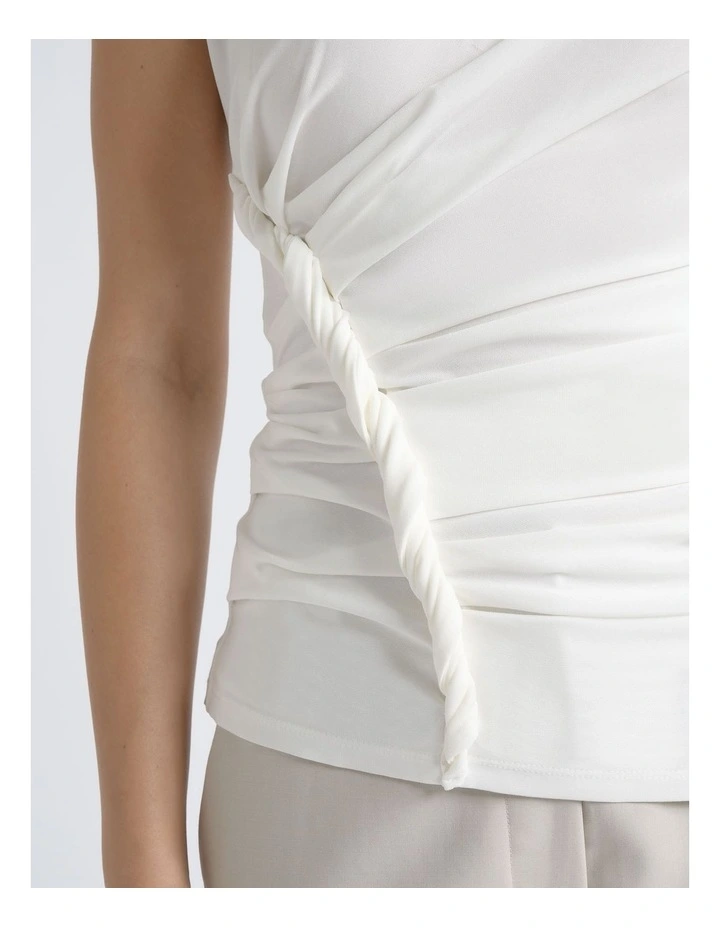 Sleeveless Twist Top image 3