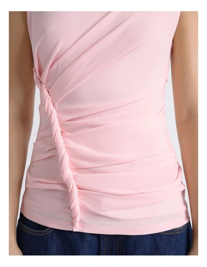 Sleeveless Twist Top image 3