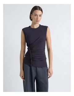 Sleeveless Twist Top