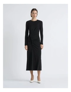 Twist Midi Dress