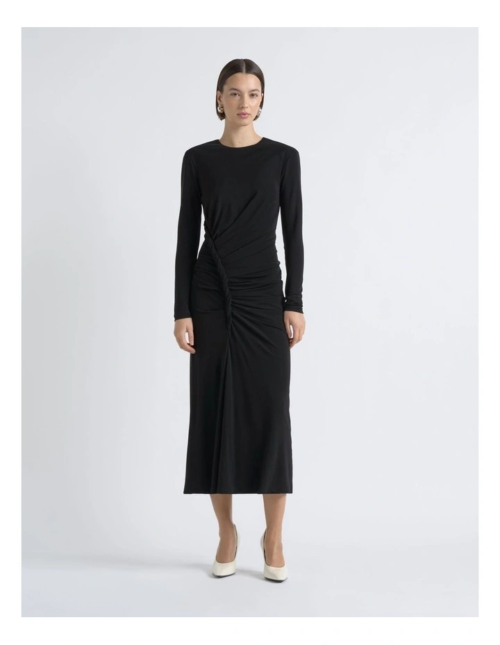 Twist Midi Dress image 1