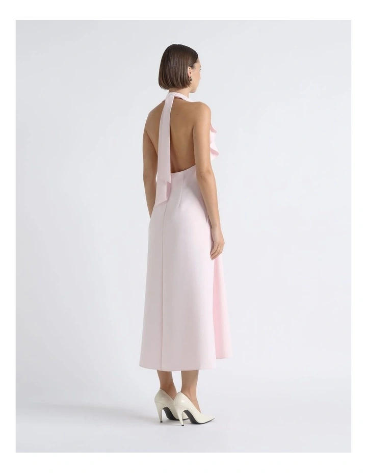 Halter Neck Midi Dress image 2
