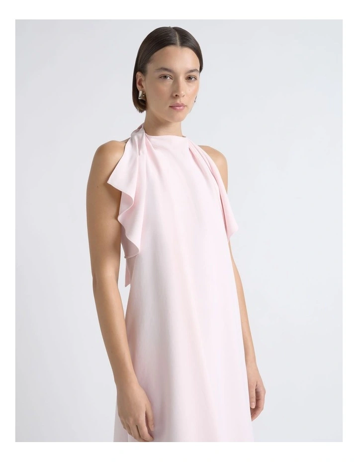 Halter Neck Midi Dress image 3