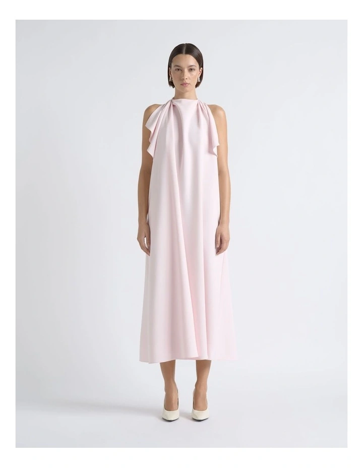 Halter Neck Midi Dress image 5