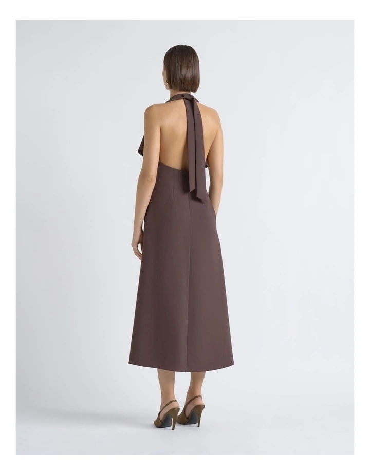 Halter Neck Midi Dress image 2