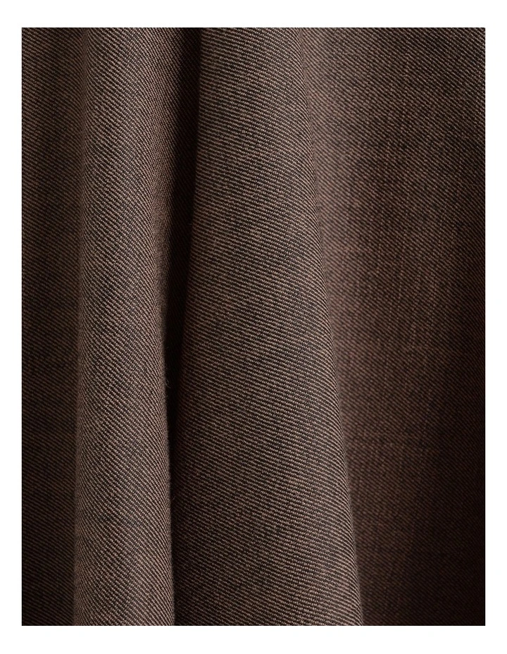 V-Neck A-Line Midi Dress image 5