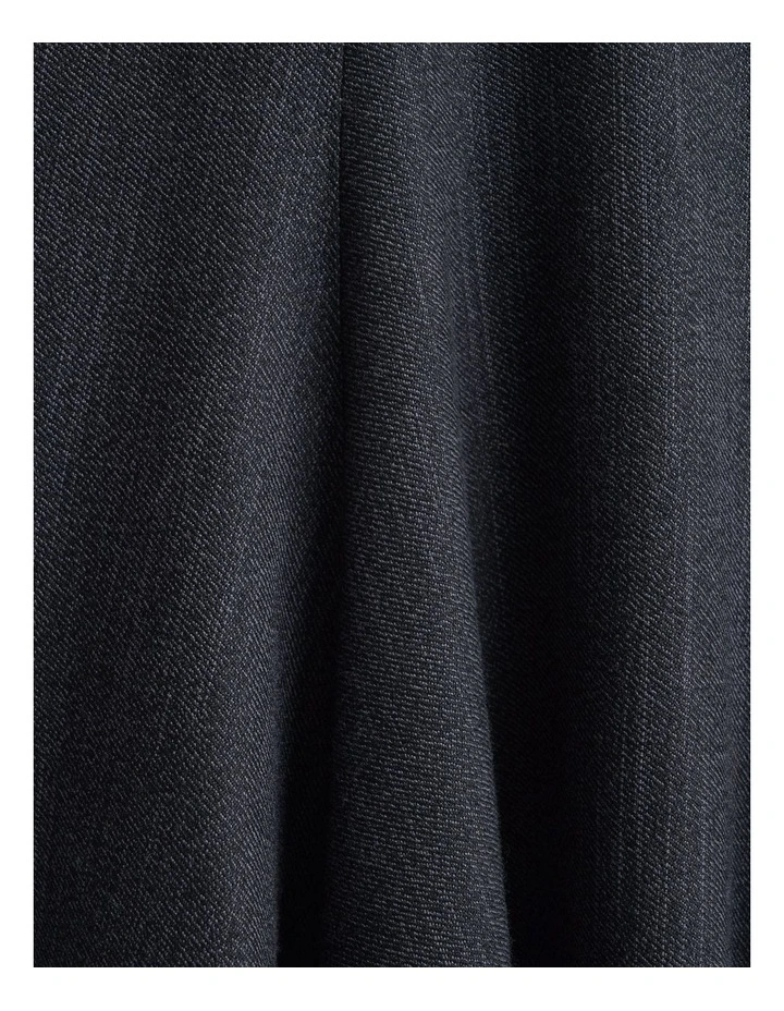 V-Neck A-Line Midi Dress image 5