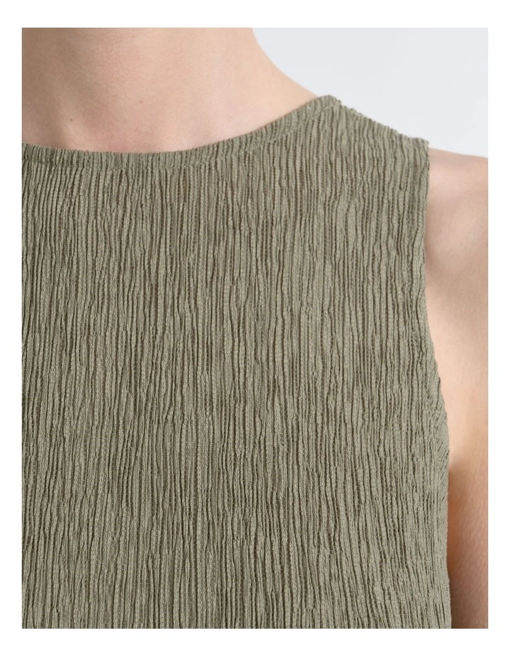 Textured Fitted Top image 5