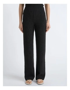 Textured Fitted Pant
