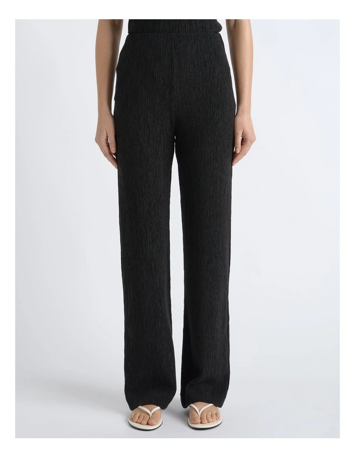 Textured Fitted Pant image 1