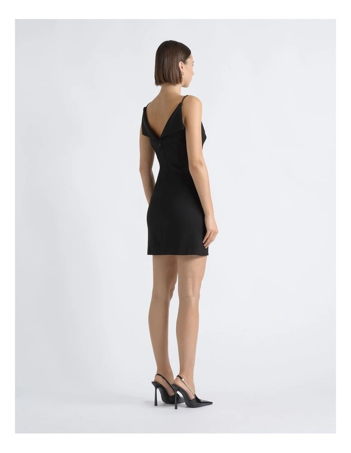 Lace Neckline Mini Dress image 3
