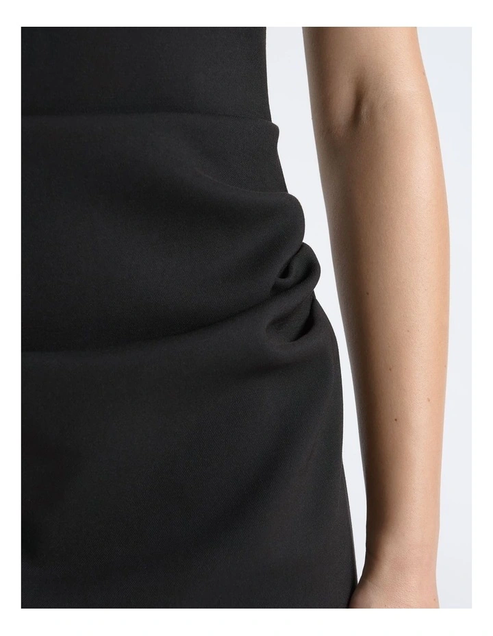 Lace Neckline Midi Dress image 4