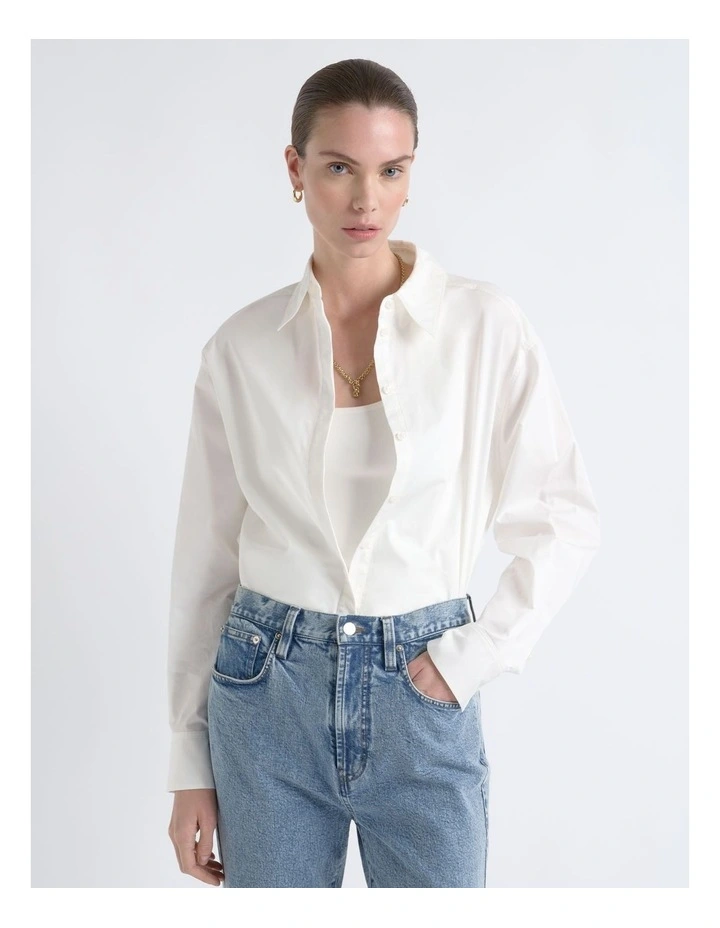 Relaxed Fit Collared Shirt image 2
