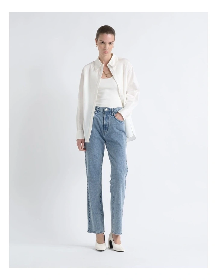 Relaxed Fit Collared Shirt image 4