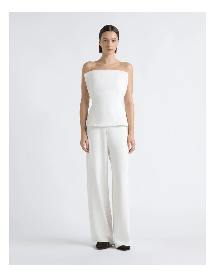 Strapless Sculptural Top image 1