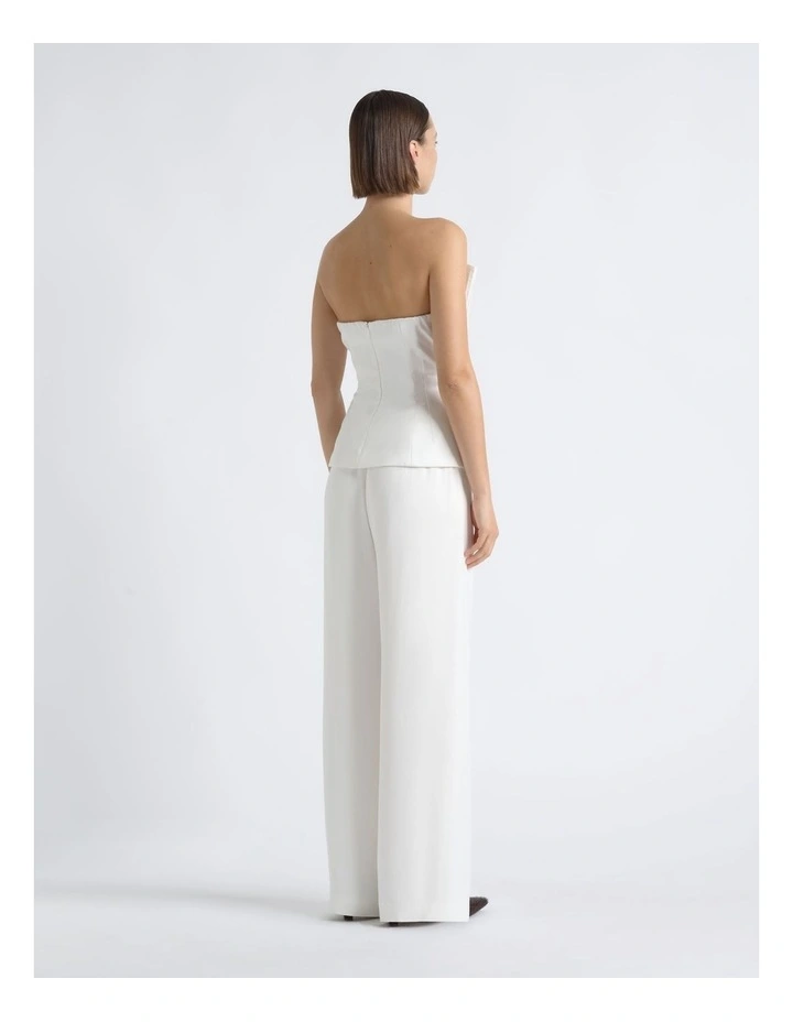 Strapless Sculptural Top image 2