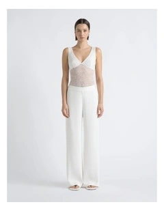 Scoop Neck Lace Bodysuit