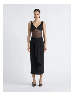 Scoop Neck Lace Bodysuit