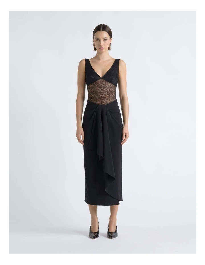 Scoop Neck Lace Bodysuit image 1