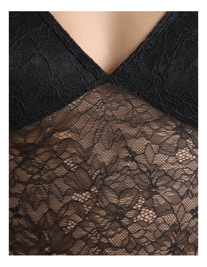 Scoop Neck Lace Bodysuit image 4