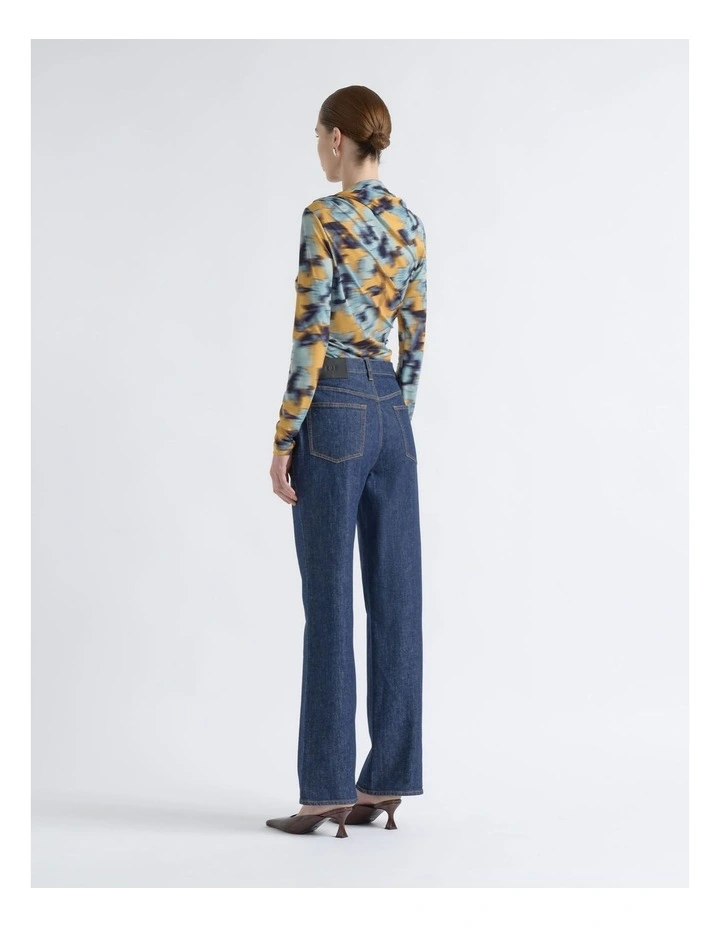 High Rise Slim Leg Jean image 2