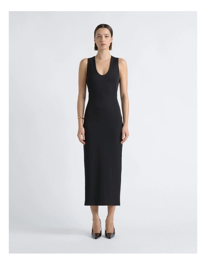 Scoop Neck Maxi Dress image 1
