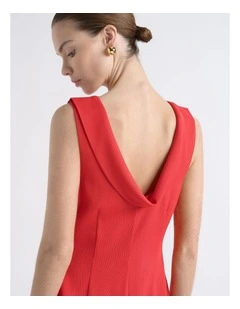 Scoop Neck Mini Dress