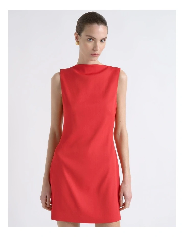 Scoop Neck Mini Dress image 4