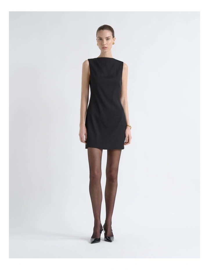 Scoop Neck Mini Dress image 1