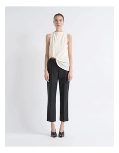 High Waisted Cigarette Pant