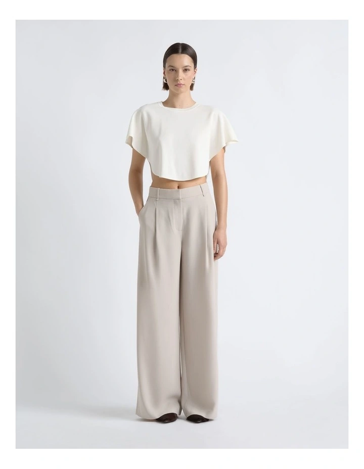 Round Hem Knit Crew image 1