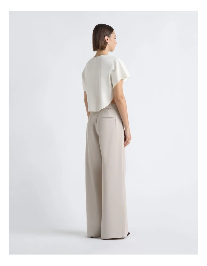 Round Hem Knit Crew image 2