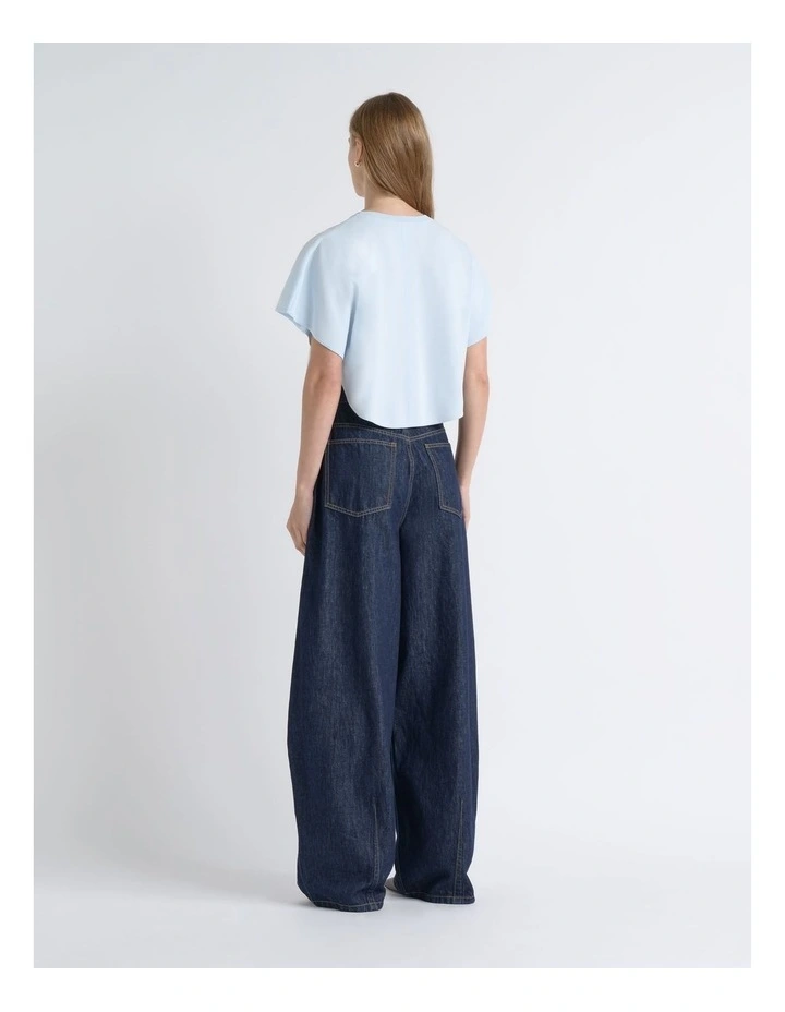 Round Hem Knit Crew image 2