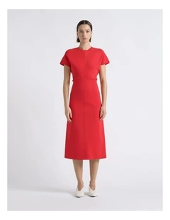 Drop Shoulder Milano Dress