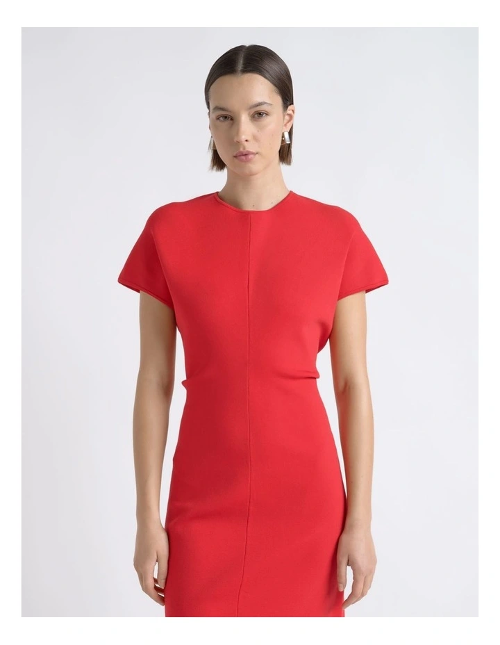 Drop Shoulder Milano Dress image 3