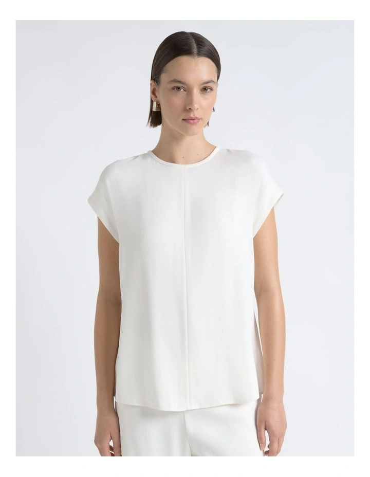 Soft Sleeve Shell Top image 3