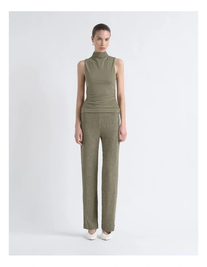 Ruched Mesh Top image 2