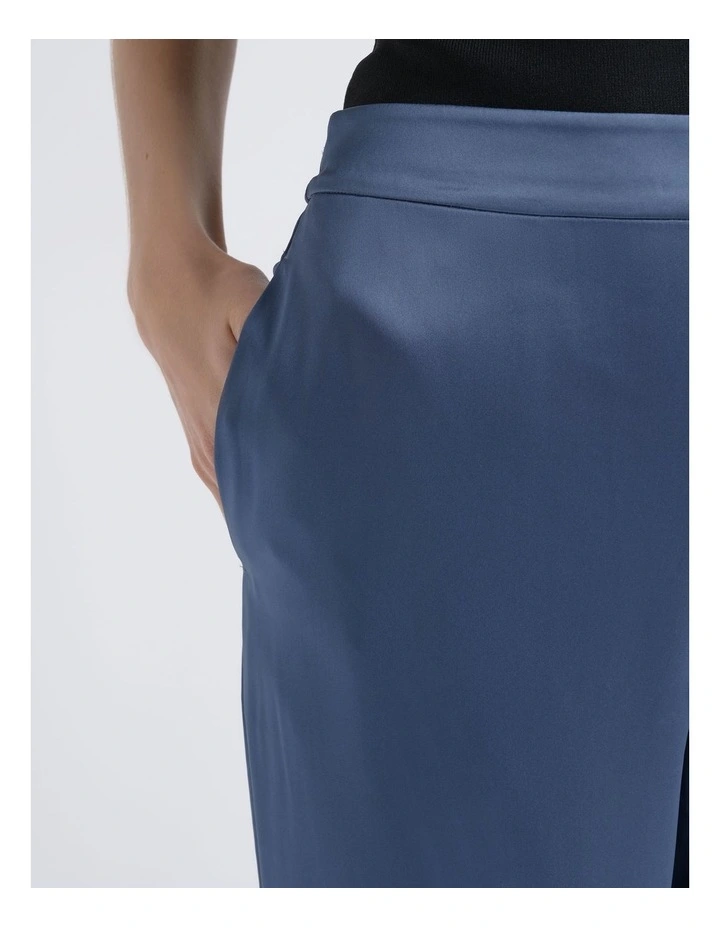 Satin High Waisted Pant image 4