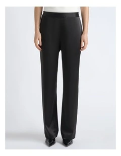 Satin High Waisted Pant